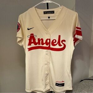 Los Angeles Angels Nike Women's City Connect Limited Jersey - Cream